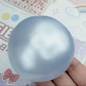 Vaseline Pearl Ball Squishy — view 1