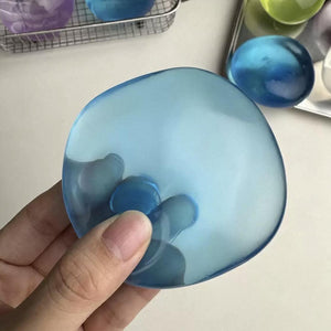 Vaseline Transparent Ball Squishy — view 1