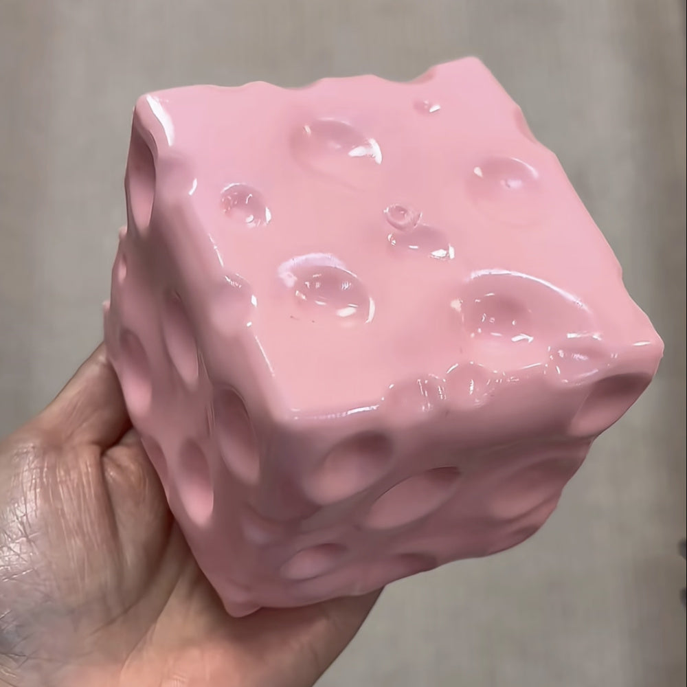 Vaseline Cheese Cube Squishy — view 1