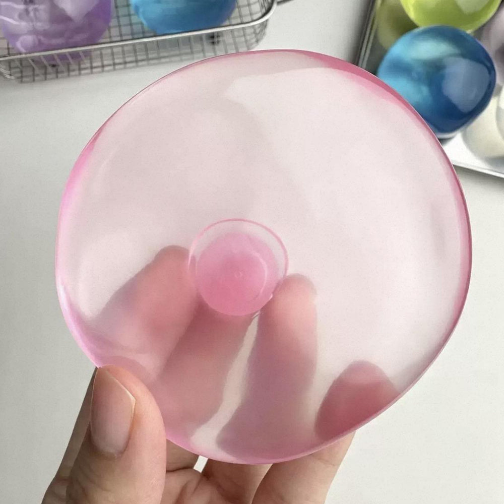 Vaseline Transparent Ball Squishy — view 2