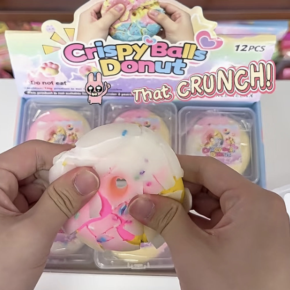 Wax-Cracking Donut Squishy — view 2